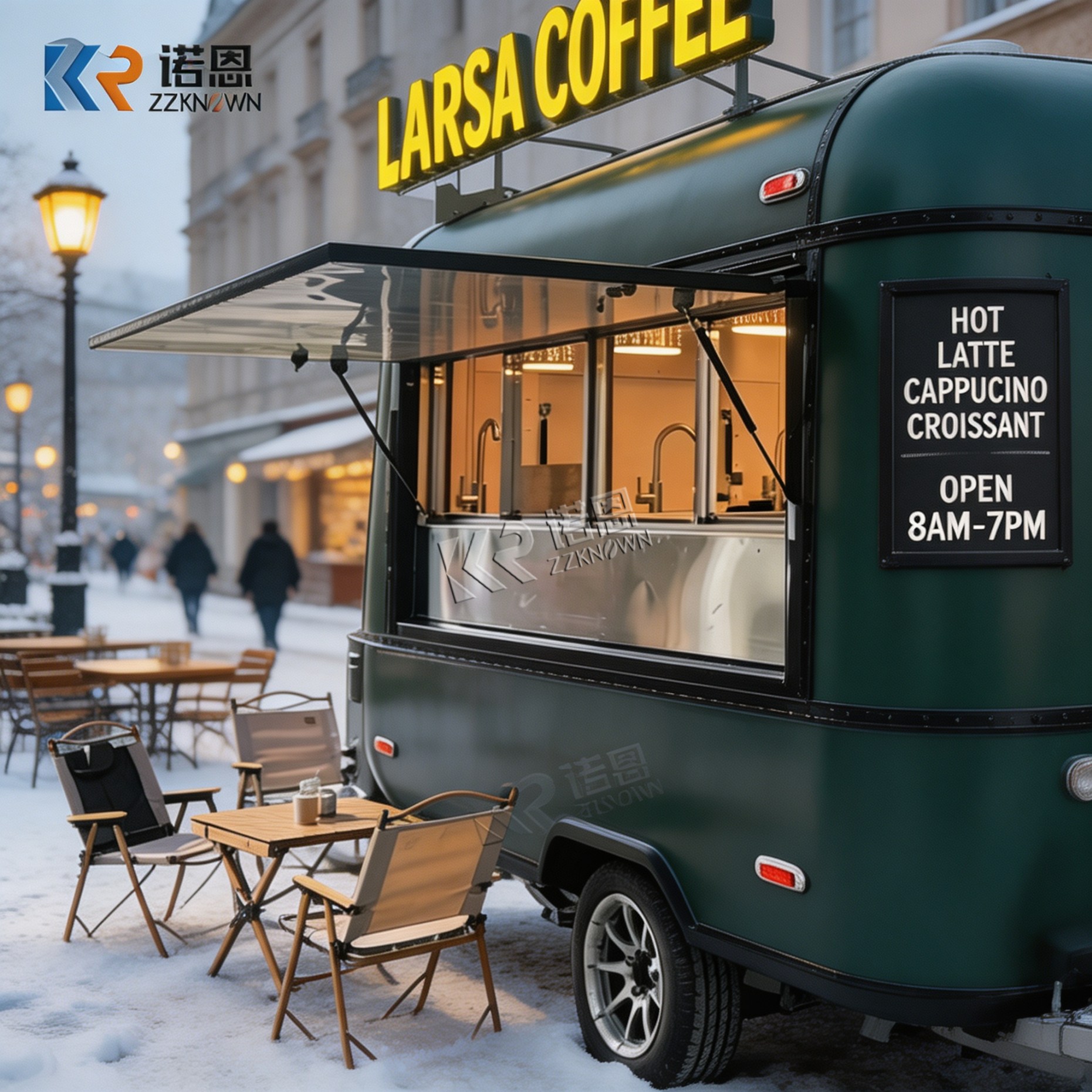 Commercial Kitchen Hood Design - New Design commercial food trailer Fast