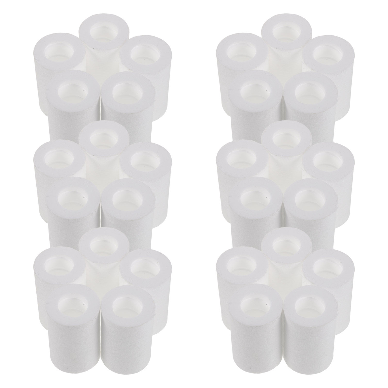Commercial Kitchen Tap - 30Pcs Faucet Filter Replacement PP Cotton