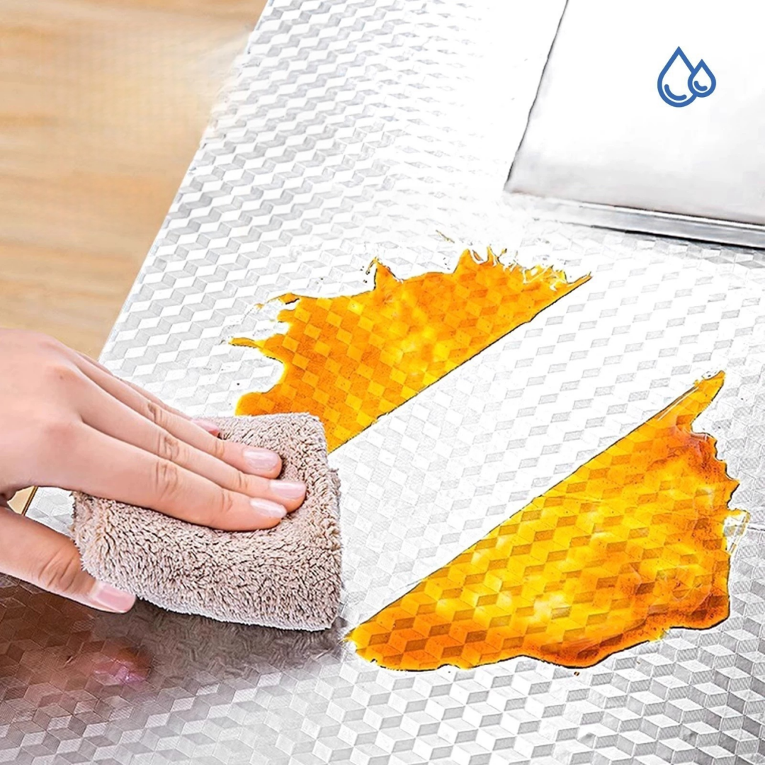 Aluminum Foil Kitchen Stove St - Commercial Kitchen Wall recension och pris