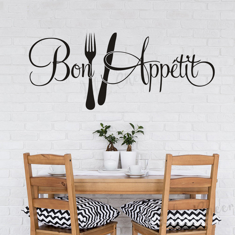 French Bon Appétit Quote Wall  - Commercial Kitchen Tiles recension och pris