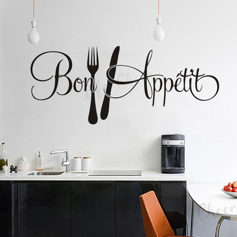 French Bon Appétit Quote Wall  - Commercial Kitchen Tiles recension och pris