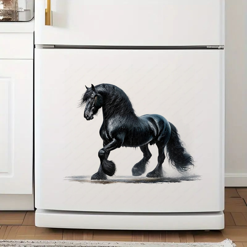 QT644# Friesian Horse Self-Adh - Commercial Kitchen Tiles recension och pris