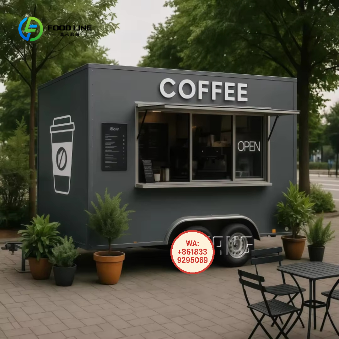 Mini Food Trailer Small Snack  - Commercial Kitchen Layout recension och pris