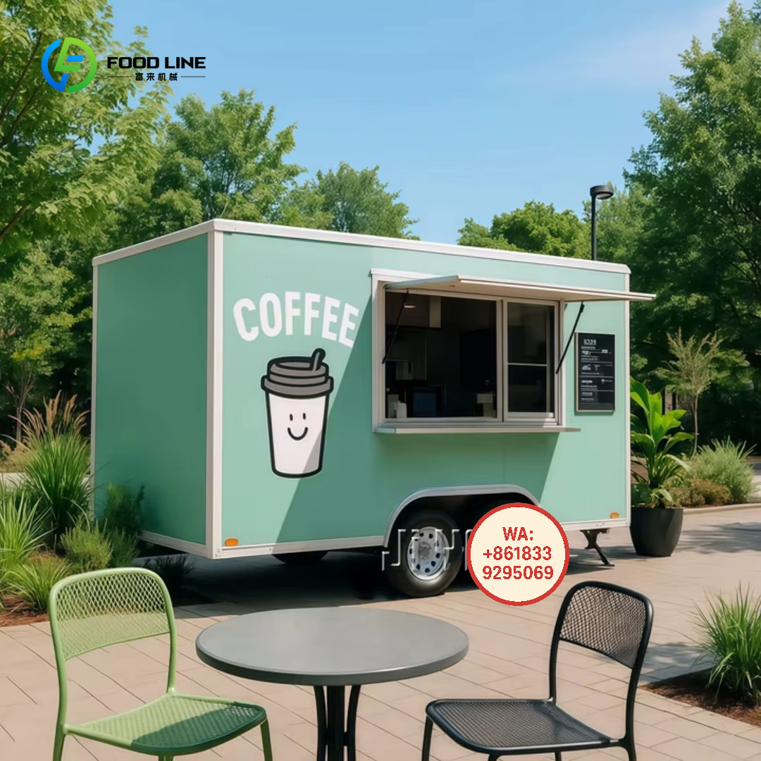 Mini Food Trailer Small Snack  - Commercial Kitchen Layout recension och pris