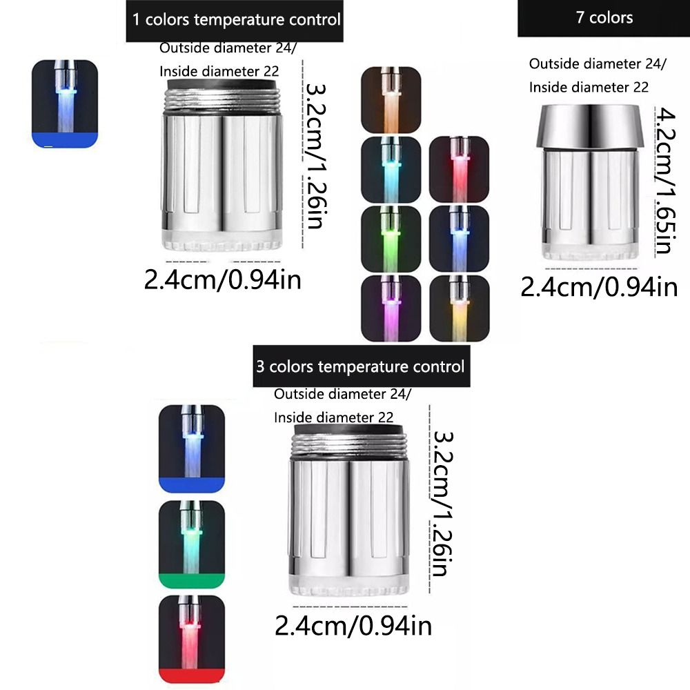 Color Change Automatically LED - Commercial Kitchen Tap recension och pris