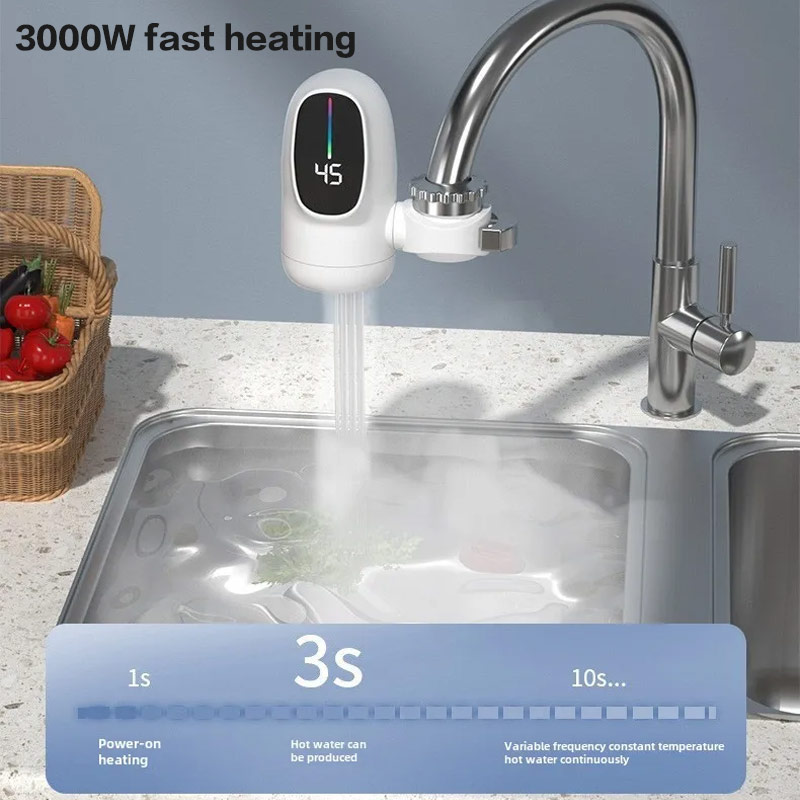TINSOL 3000W Instant Hot Fauce - Commercial Kitchen Tap recension och pris
