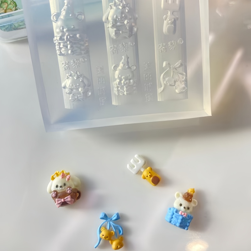 1PCS Cute Nail Silicone Mold K - Commercial Kitchen Layout recension och pris
