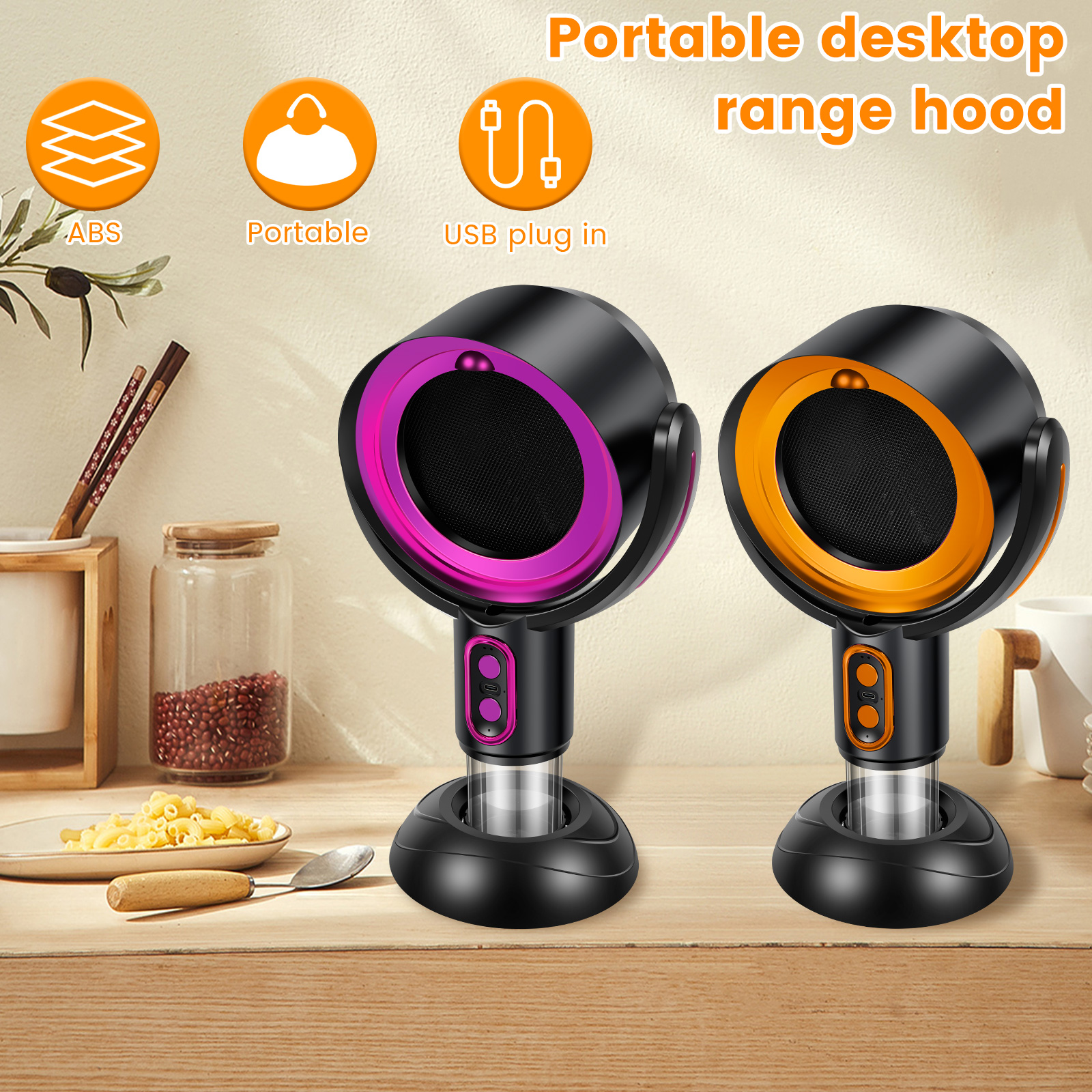 1Pc Portable Exhaust Fan Adjus - Commercial Kitchen Ventilation recension och pris