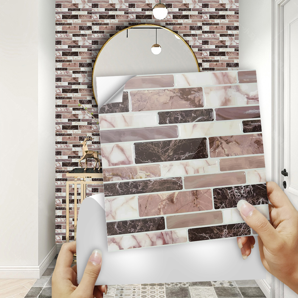 10pcs/set Flat Marble Mosaic T - Commercial Kitchen Tiles recension och pris