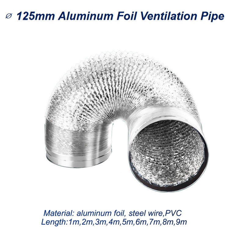 ∅125mm Aluminum Foil Ventilati - Commercial Kitchen Air Conditioner recension och pris