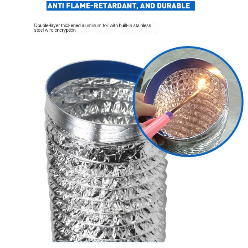 ∅125mm Aluminum Foil Ventilati - Commercial Kitchen Air Conditioner recension och pris