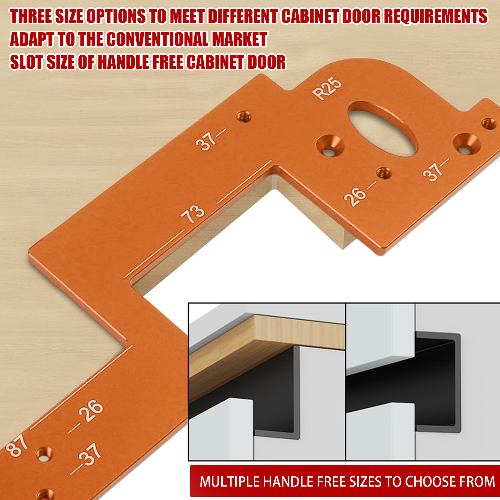 Invisible Embedded Handle Slot - Commercial Kitchen Layout recension och pris
