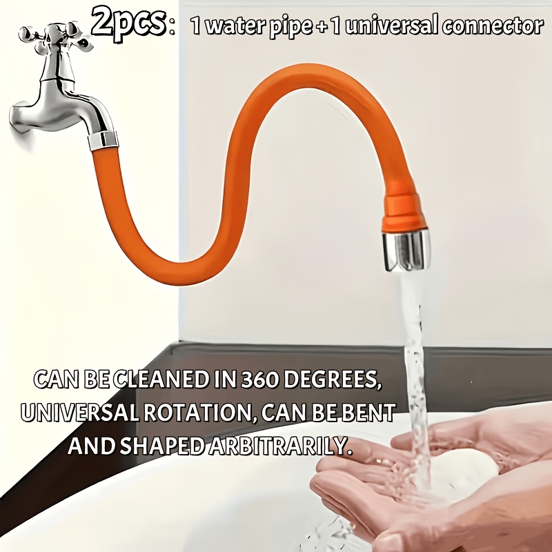 2-in-1 Foldable Faucet Extende - Commercial Kitchen Tap recension och pris