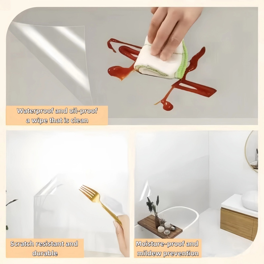 3M/5M/10M Kitchen Wall Wallpap - Commercial Kitchen Wall recension och pris