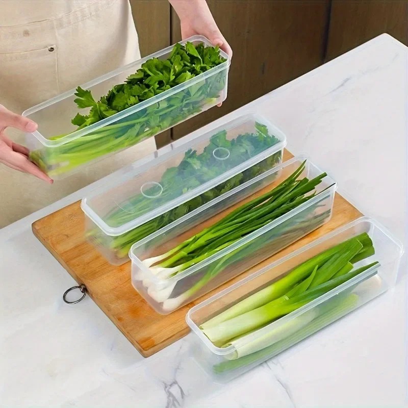 1/2/4Pcs Green Onion Fresh-kee - Commercial Kitchen Refrigerator recension och pris