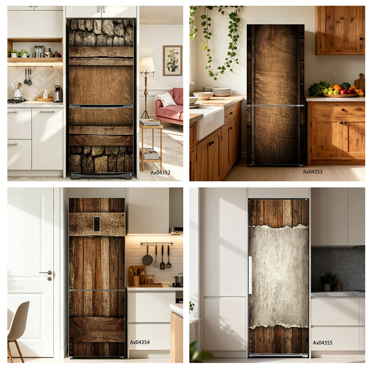 Deep Grain Antique Weathered T - Commercial Kitchen Wall recension och pris