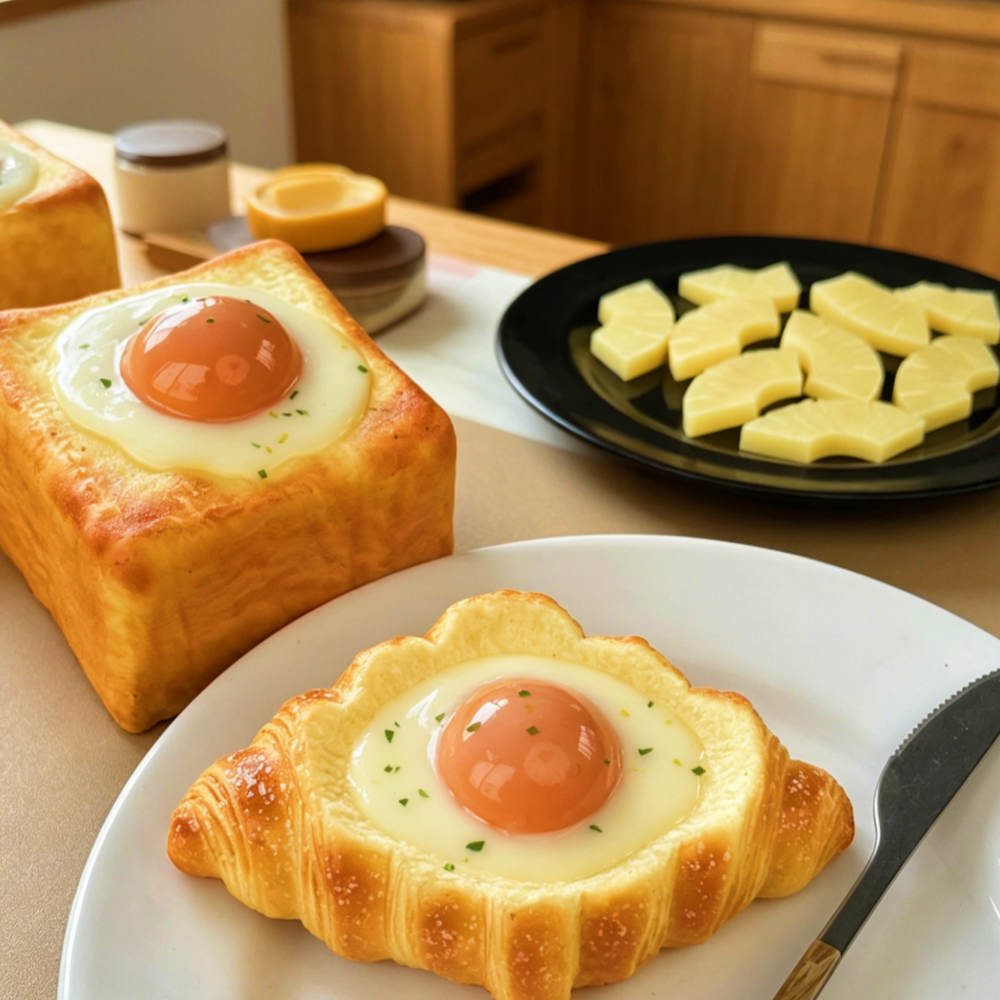 Realistic Egg Toast & Croissan - Commercial Kitchen Layout recension och pris