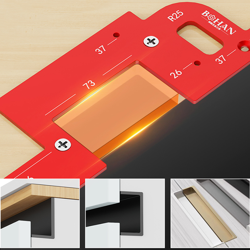 Invisible Embedded Handle Slot - Commercial Kitchen Layout recension och pris