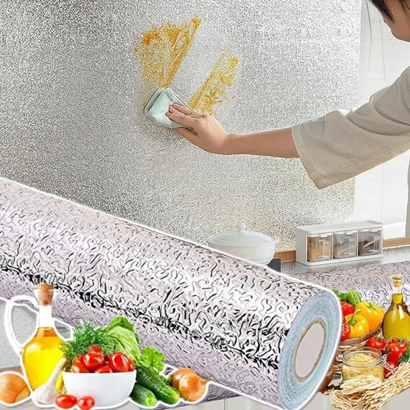 Aluminum Foil Anti Oil Kitchen - Commercial Kitchen Wall recension och pris