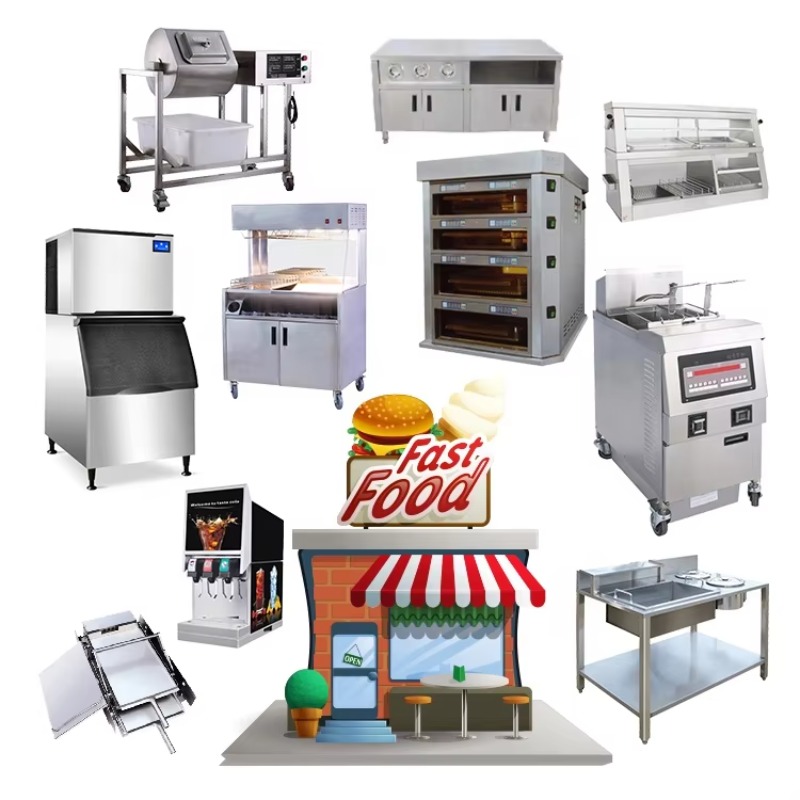 Fast Food Restaurant Equipment - Commercial Kitchen Layout recension och pris