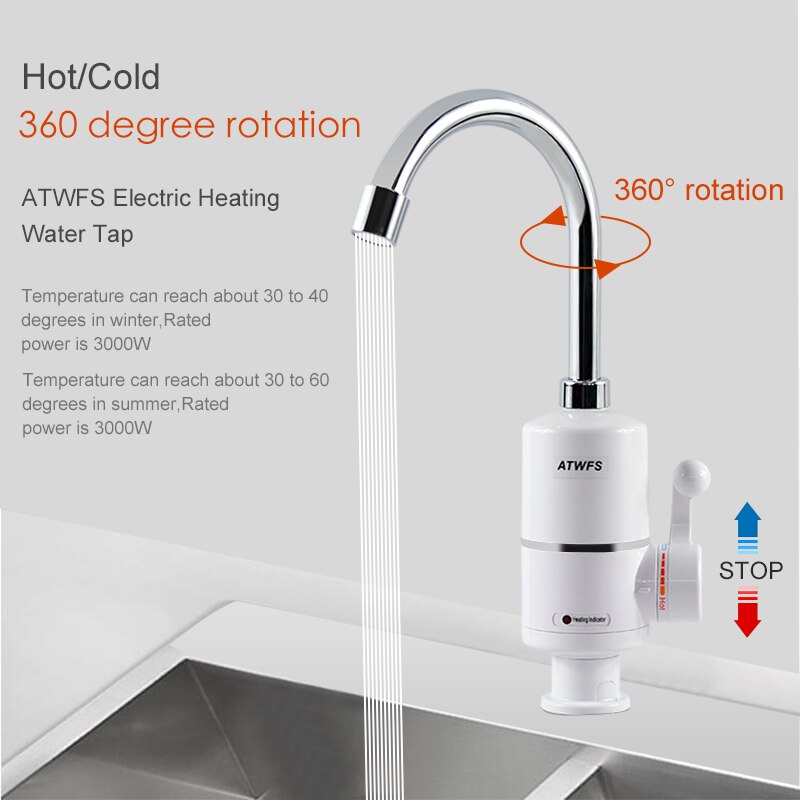 ATWFS Tankless Electric Newest - Commercial Kitchen Tap recension och pris