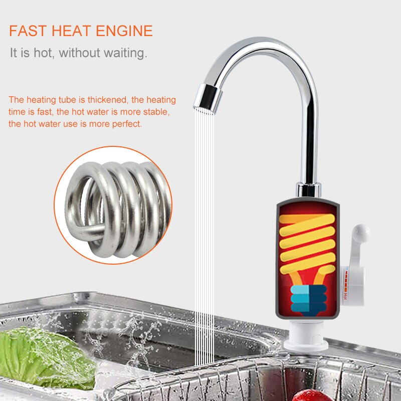 ATWFS Tankless Electric Newest - Commercial Kitchen Tap recension och pris