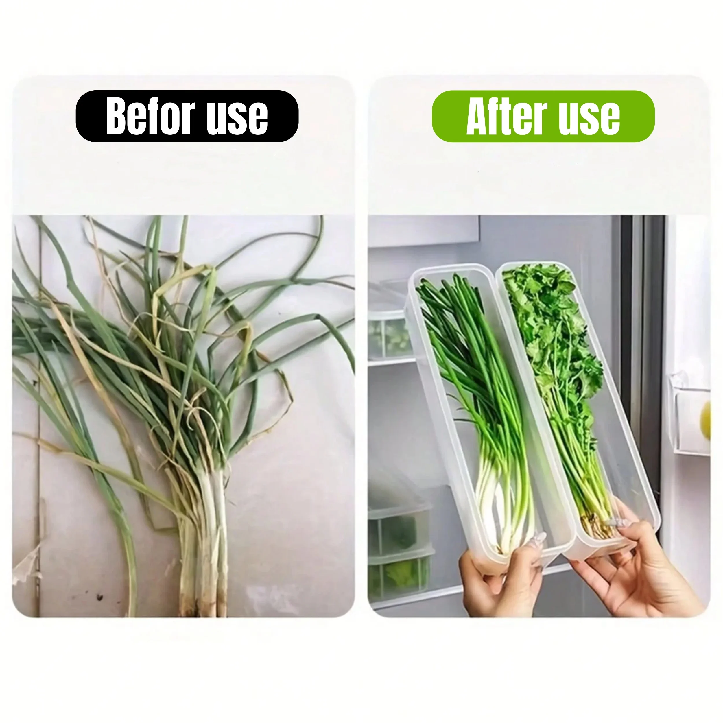 1/4Pcs Refrigerator Storage Bo - Commercial Kitchen Refrigerator recension och pris