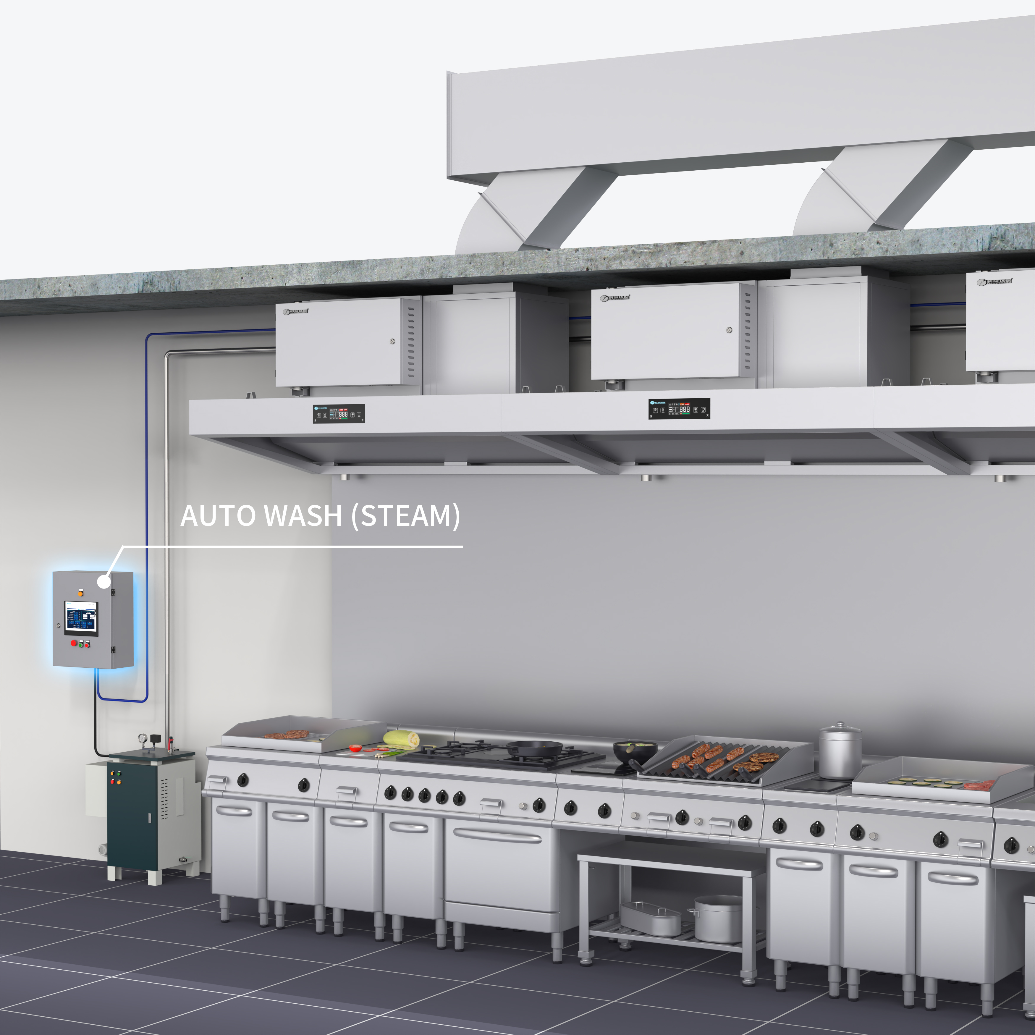 New Premium Design Commercial  - Commercial Kitchen Hood Design recension och pris