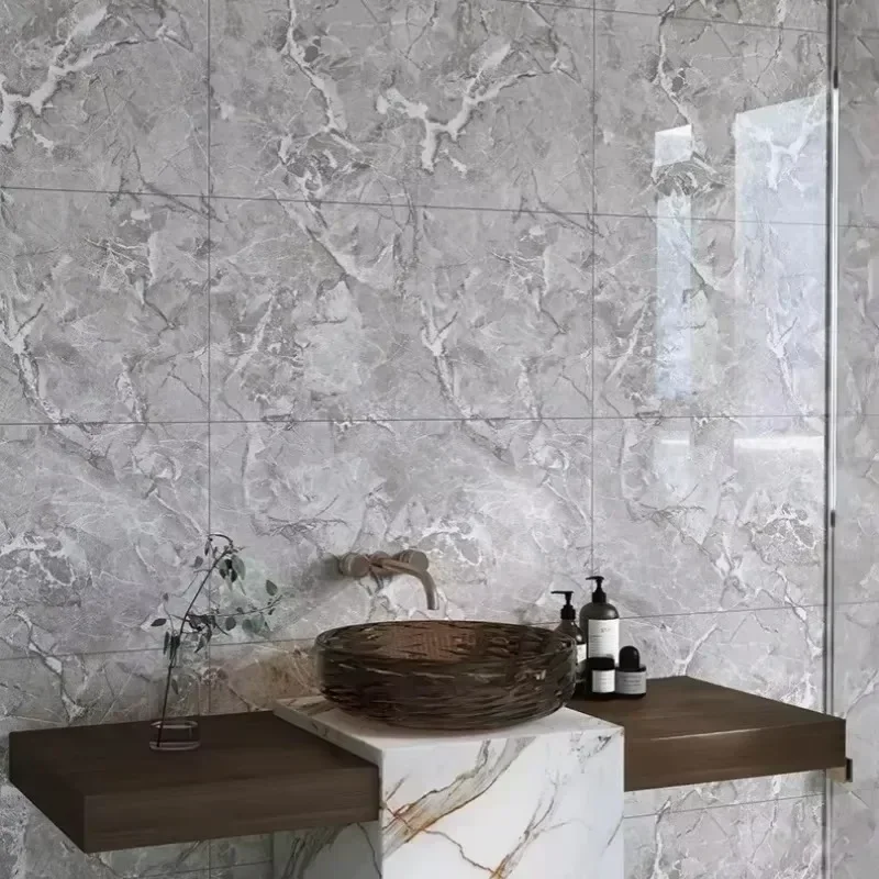 Self Adhesive 3D Faux Marble W - Commercial Kitchen Tiles recension och pris