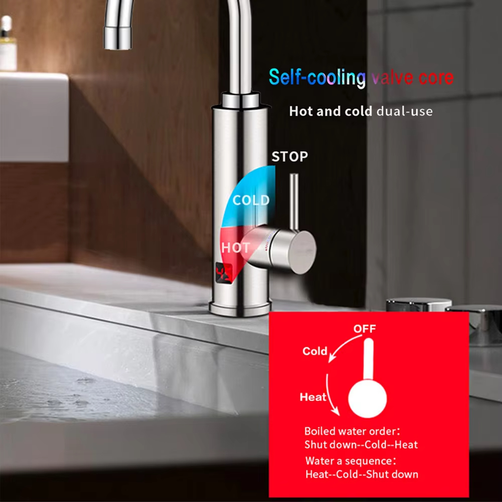 220V Electric Water Heater Tan - Commercial Kitchen Tap recension och pris