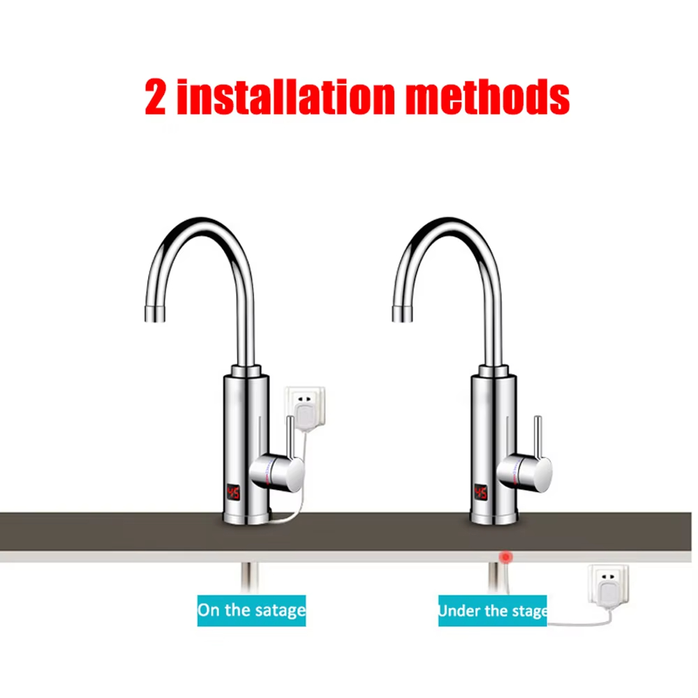 220V Electric Water Heater Tan - Commercial Kitchen Tap recension och pris