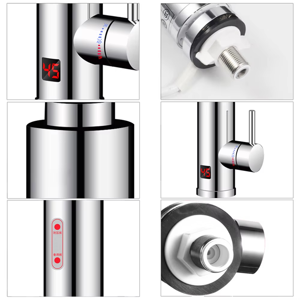 220V Electric Water Heater Tan - Commercial Kitchen Tap recension och pris