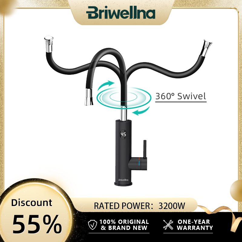 Briwellna Electric Water Heate - Commercial Kitchen Tap recension och pris