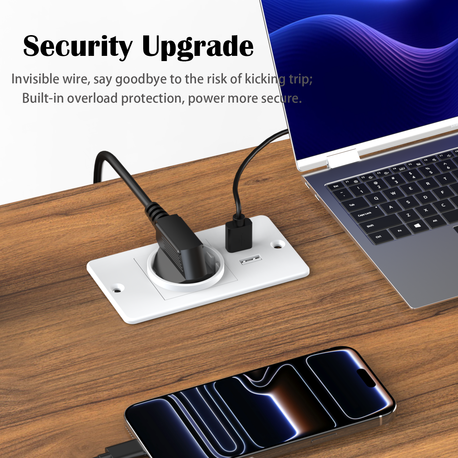 EU Embedded Power Strip with 2 - Commercial Kitchen Outlets recension och pris