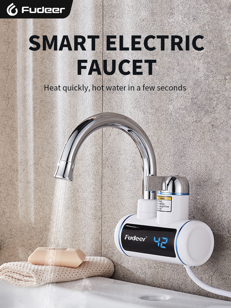 Fudeer Electric Water Heater 2 - Commercial Kitchen Tap recension och pris