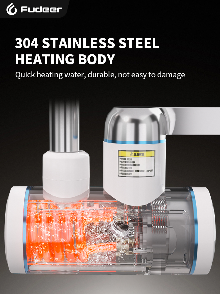 Fudeer Electric Water Heater 2 - Commercial Kitchen Tap recension och pris