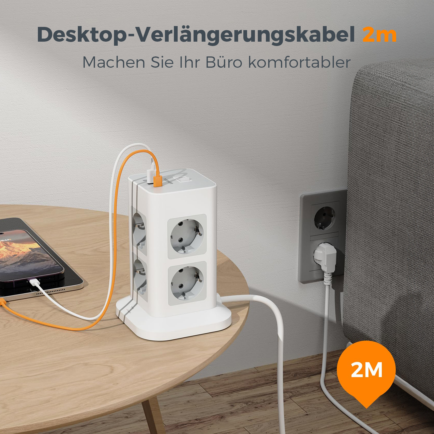 TESSAN Tower Power Strip Multi - Commercial Kitchen Outlets recension och pris
